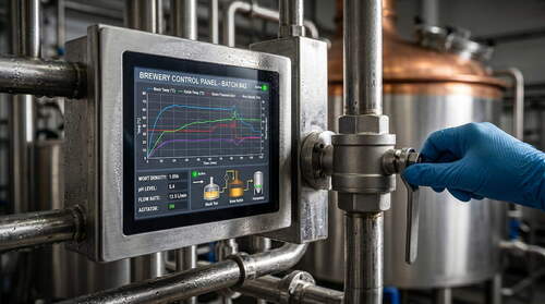 नवीनतम कंपनी समाधान के बारे में Stainless Steel Panel PCs: A Brewing Industry Computing Solution