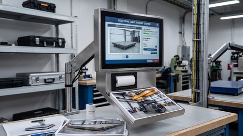 नवीनतम कंपनी समाधान के बारे में Industrial All-In-One PC in Weighing Systems: Streamlined Weight Data and Printing Operations
