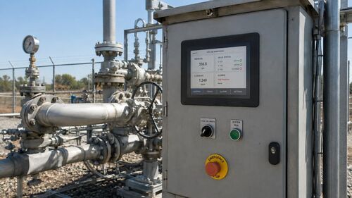 नवीनतम कंपनी समाधान के बारे में 1000-Nit Sunlight Readable Industrial Monitor in Oil & Gas Pump Station Monitoring