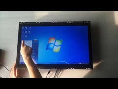 आर ग्लास के साथ ओपन फ्रेम एलसीडी टच मॉनिटर 1000 सीडी/एम2
