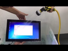 स्टेनलेस स्टील ऑप्टिकल बॉन्डिंग एलसीडी स्क्रीन 8GB 256GB औद्योगिक पैनल पीसी