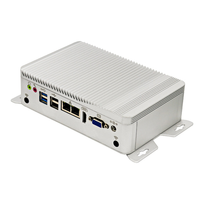 अच्छा मूल्य फैनलेस डेस्कटॉप मिनी पीसी J4125 क्वाड कोर 6xCOM 2xLAN GPIO सपोर्ट 8GB ऑनलाइन