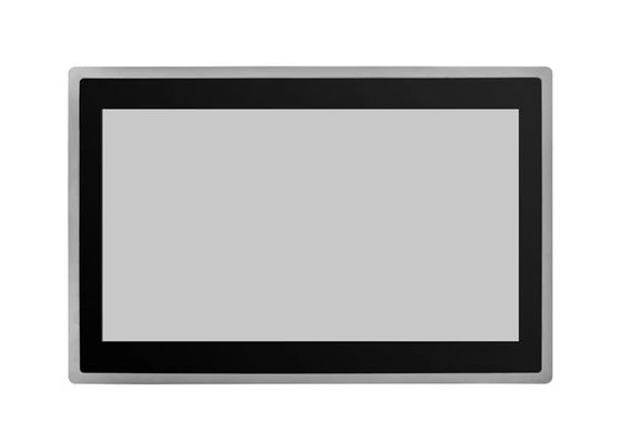 अच्छा मूल्य Shockproof 25W RS232 औद्योगिक टच स्क्रीन पीसी 9V-36V ऑनलाइन