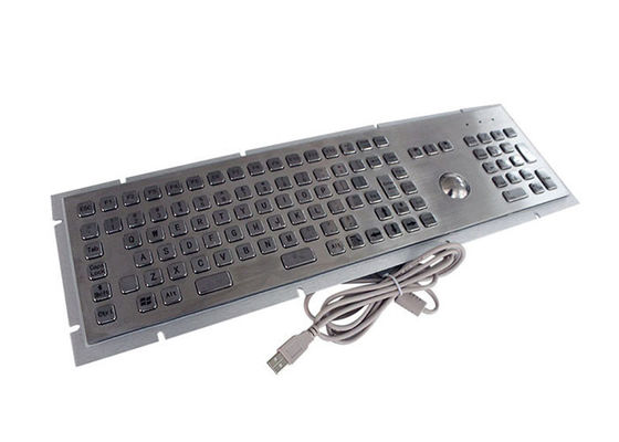 अच्छा मूल्य ट्रैकबॉल के साथ PS2 107 कुंजी IP65 स्टेनलेस स्टील न्यूमेरिक कीपैड ऑनलाइन