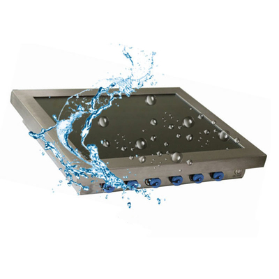 अच्छा मूल्य औद्योगिक पैनल पीसी इंटेल I3-3217U RAM 8G 256G SSD IP65 निविड़ अंधकार 24 इंच प्रतिरोधी ऑनलाइन