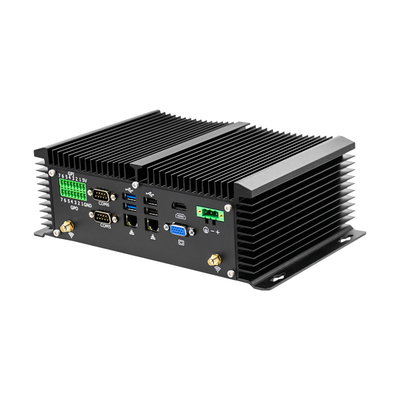 Intel Celeron J1900 औद्योगिक मिनी पीसी दोहरी वीडियो HDMI VGA 6 COM RS232 RS485