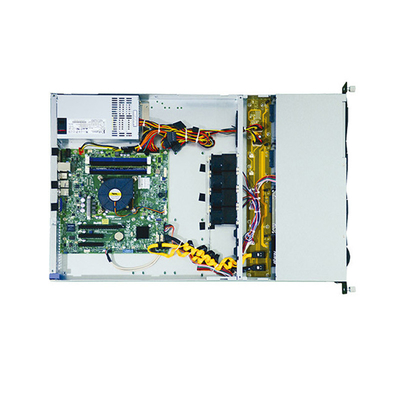 औद्योगिक 2*2.5 एसएसडी मिनी पीसी सर्वर 1*LAN प्रबंधन इंटरफेस और 1*PCIE-E 3.0X8 स्लॉट इंटेल Xeon CPU के साथ