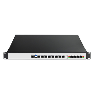 अच्छा मूल्य 1U Pfsense OS फायरवॉल सर्वर पीसी नेटवर्क उपकरण वायरलेस मिनी पीसी 4x10G नेटवर्क ऑनलाइन