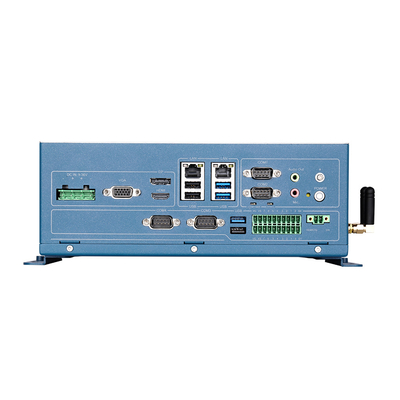 OEM ODM औद्योगिक कंप्यूटर Intel i3 i5 i7 i9 DDR5 win10 linux 2 lan 4 COM RS232 RS485 एंबेडेड औद्योगिक मिनी पीसी