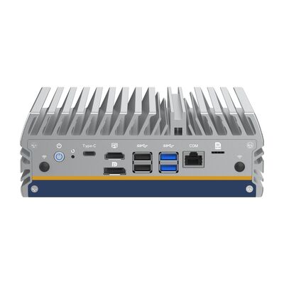 अच्छा मूल्य 12V डीसी औद्योगिक मिनी पीसी इंटेल आइरिस एक्सई ग्राफिक्स और 2x DDR5 4800MHz रैम के साथ कठोर वातावरण के लिए ऑनलाइन