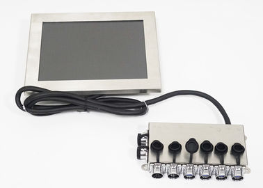 पूर्ण IP65 10.4 इंच औद्योगिक टच पैनल पीसी वॉटरप्रूफ 12 महीने की वारंटी