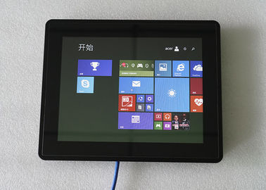 USB संचालित ओपन फ़्रेम टच स्क्रीन मॉनिटर TFT 10.4 इंच समर्थन वीडियो सिग्नल