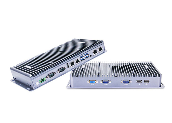 UHD ग्राफिक्स I7 8565U औद्योगिक मिनी पीसी फैनलेस एंबेडेड कंप्यूटर टीपीएम के साथ