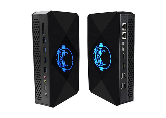 अच्छा मूल्य 8M कैश 14nm Nuc इंडस्ट्रियल मिनी PC PXE Win10 Pro I7 8709G Core ऑनलाइन
